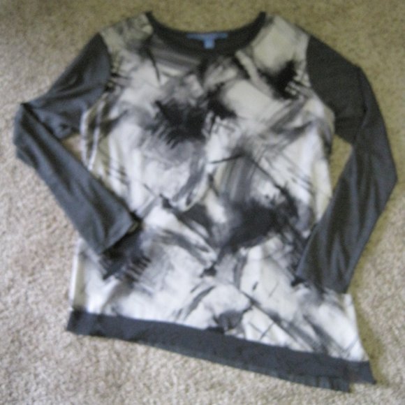 Simply Vera asymmetrical top women's size PL - Picture 1 of 9